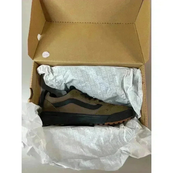 Vans Men's Range EXP Sneaker Sz 7 New In Box Outdoor Hike Suede Olive Black - Picture 13 of 14